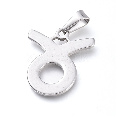 Non-Tarnish 304 Stainless Steel Pendants STAS-L210-06F-P-1