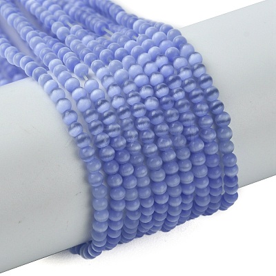 Cat Eye Beads Strands CE-Z001-01K-1