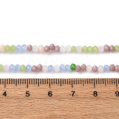 Faceted Glass Beads Strands GLAA-G074-A02-1-1