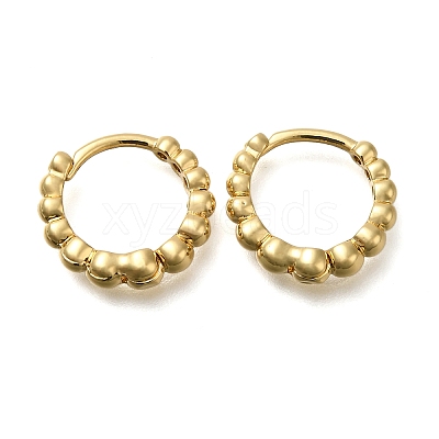 Rack Plating Brass Hoop Earrings KK-S402-03F-1