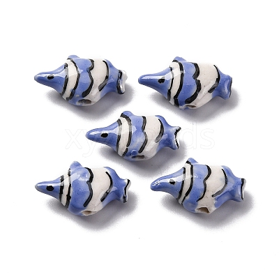 Handmade Porcelain Beads PORC-R002-02J-1