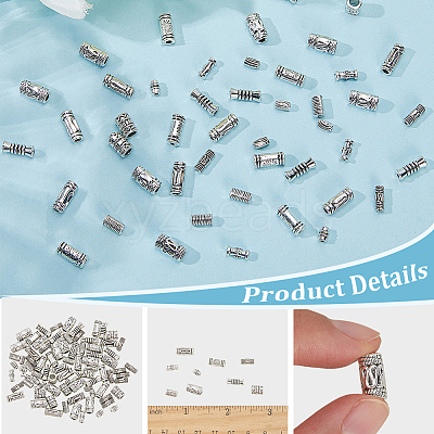 2 Sets Tibetan Styles Alloy Beads FIND-SC0019-62-1