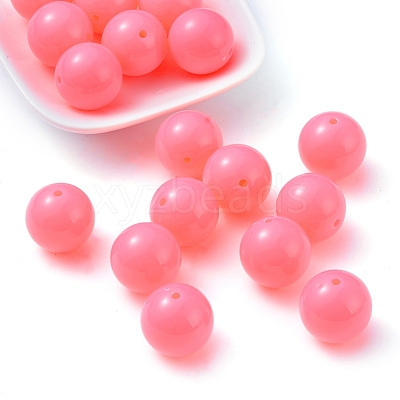 Fluorescence Chunky Acrylic Beads MACR-R517-20mm-04-1