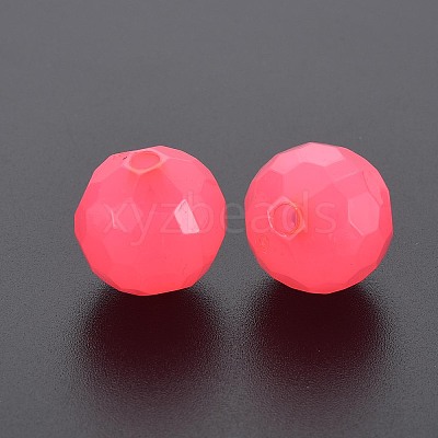 Imitation Jelly Acrylic Beads MACR-S373-97C-E09-1