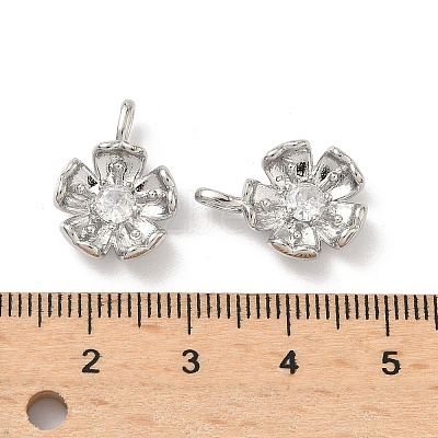 Brass Micro Pave Cubic Zirconia Pendants LS-KK-L260-07P-1