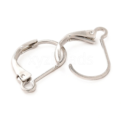 Brass Leverback Earring Findings LS-X-KK-F828-03P-1