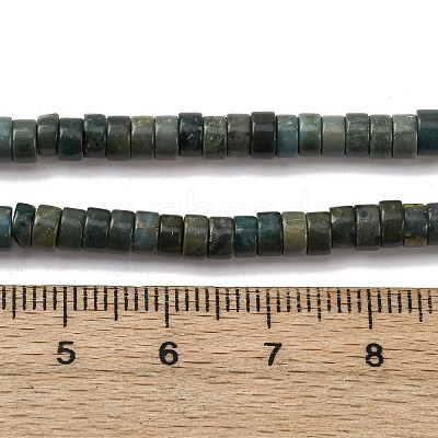 Natural Shoushan Jade Beads Strands G-L624-I09-2x4mm-1