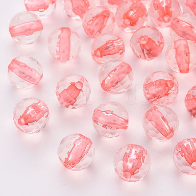 Transparent Acrylic Beads TACR-S154-11A-52-1