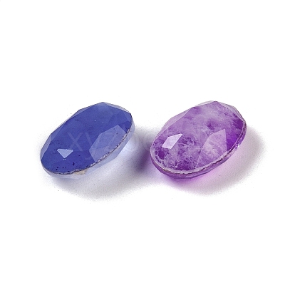 Glass Rhinestone Cabochons GLAA-A013-06B-M-1