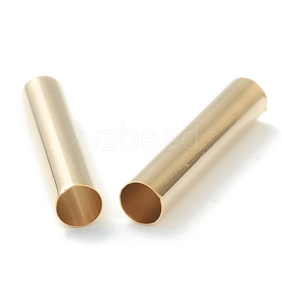 Brass Tube Beads KK-Y003-73H-G-1