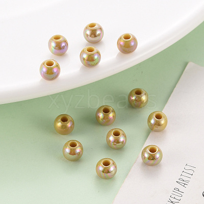 Opaque Acrylic Beads MACR-S370-D6mm-29-1