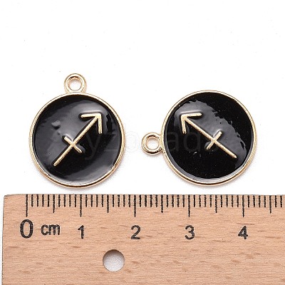 Alloy Enamel Pendants LS-ENAM-S124-01A-08F-1