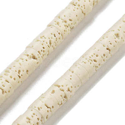 Natural Lava Rock Dyed Beads Strands G-K375-G02-01-1