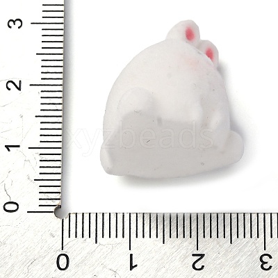 Flocky Animal Resin Pendants FIND-S001-05F-1