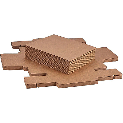 Kraft Paper Folding Box CON-BC0004-32C-A-1