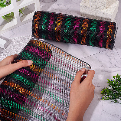 Deco Mesh Ribbons OCOR-TAC0038-09A-1