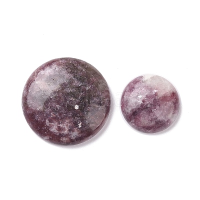 Natural Lepidolite Cabochons G-P469-15A-1
