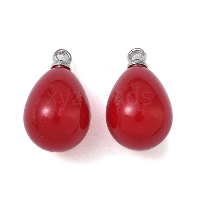 ABS Plastic Pearl Pendants FIND-Z105-02P-1