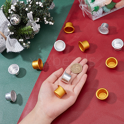 20Pcs 2 Colors Aluminum Candle Cup FIND-PH0004-53-1