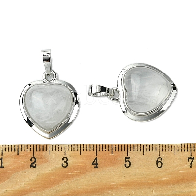 Natural Quartz Crystal Pendants G-C114-03P-25-1
