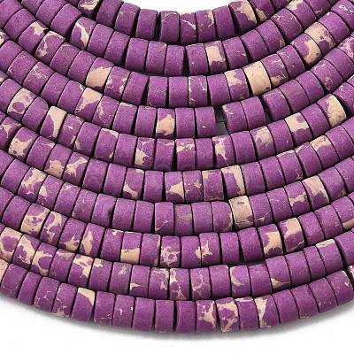 Dyed Synthetic Imperial Jasper Beads Strands G-Z089-A03-L-1