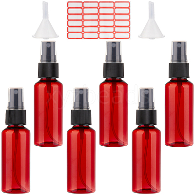 Empty Portable Plastic Spray Bottles AJEW-GF0009-72B-02-1