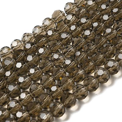 Transparent Glass Beads EGLA-A035-T8mm-D16-1