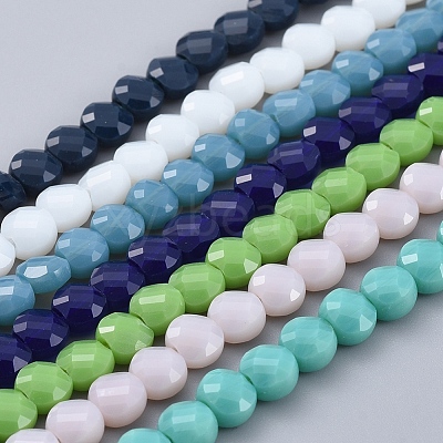 Glass Beads Strands EGLA-J149-B-1