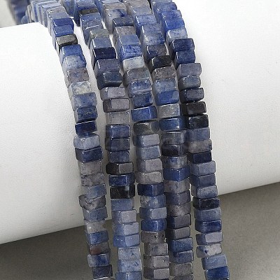 Natural Blue Aventurine(Dyed & Heated) Beads Strands G-I394-A09-1