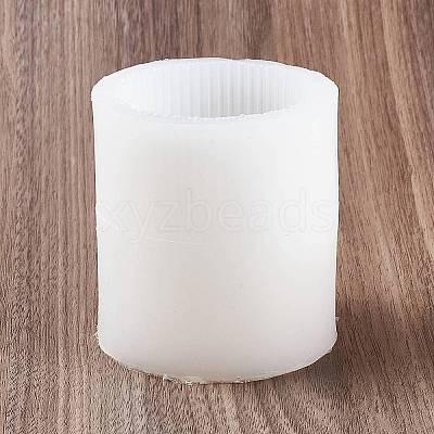 DIY 2-Layer Striped Pillar Candle Silicone Molds SIMO-P001-01F-1