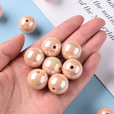 Opaque Acrylic Beads MACR-S370-D20mm-34-1
