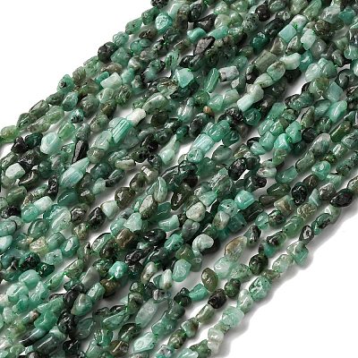 Natural Emerald Beads Strands G-I389-A41-1