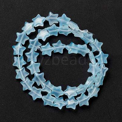 Transparent Glass Beads Strand GLAA-K057-01M-1