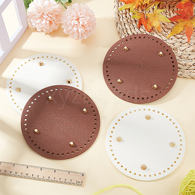 TPR Plastic Imitation Leather Bag Bottoms Set FIND-WH0013-95-1