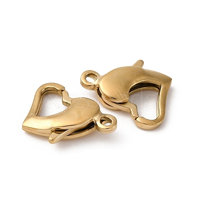 304 Stainless Steel Clasps STAS-L022-518G-1