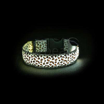 Adjustable Polyester LED Dog Collar MP-H001-A07-1