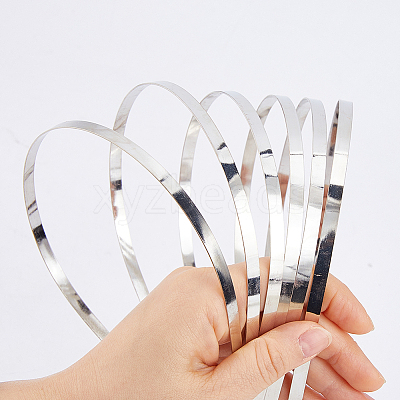Iron Hair Band Findings OHAR-WH0011-78B-1
