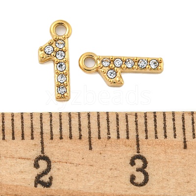 304 Stainless Steel Pendants STAS-L080-002G-01-1