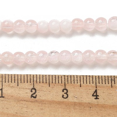 Crackle Glass Beads Strands GLAA-U001-4mm-12-1