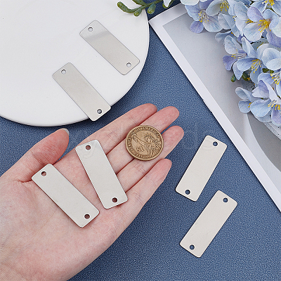 30Pcs 304 Stainless Steel Connector Charms STAS-OC0001-35-1