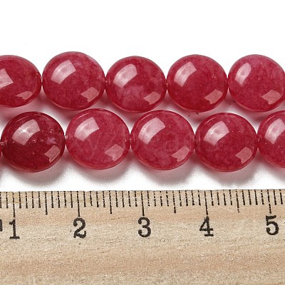 Natural White Jade Beads Strands G-M420-F01-02-1