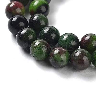 Dyed Natural Malaysia Jade Beads Strands X-G-G021-02B-06-1