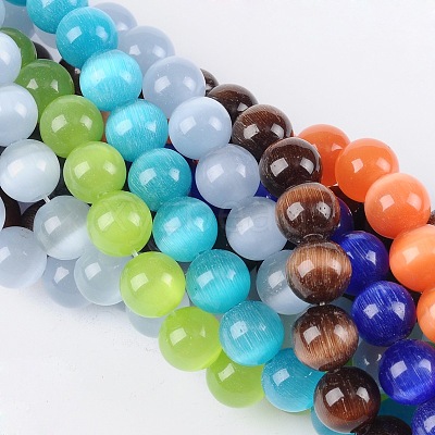 Cat Eye Beads CER10mm-M-1