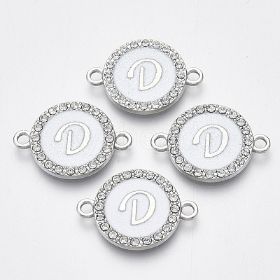 Alloy Enamel Links Connectors ENAM-TAC0003-01S-04D-1