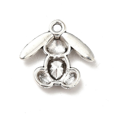 Tibetan Style Alloy Pendant Rhinestone Settings PALLOY-M198-28AS-1