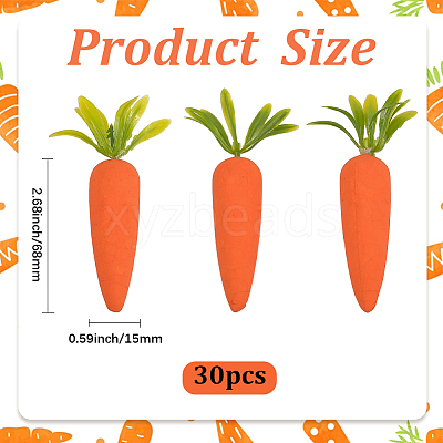 Easter Foam Simulated Carrot DIY-SP0007-62-1