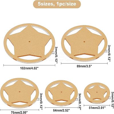 Acrylic Gauge Measuring Ruler Tool TOOL-WH0128-16-1
