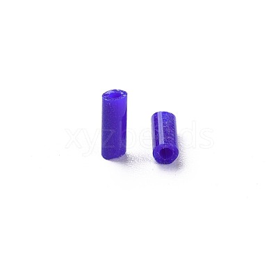 Opaque Colours Glass Bugle Beads SEED-N005-001-B02-1