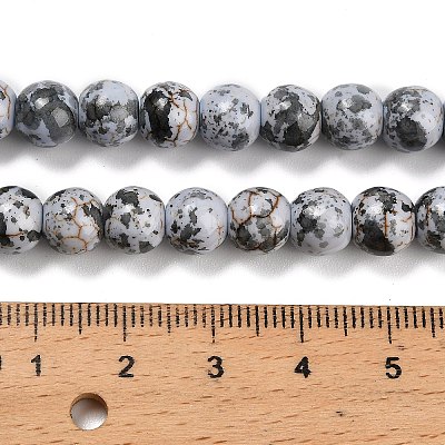 Synthetic Turquoise Beads Strands TURQ-F019-03E-1