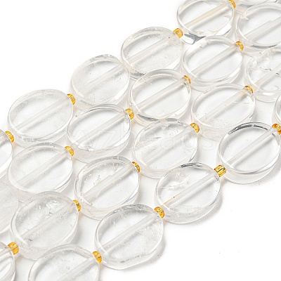 Natural Quartz Crystal Beads Strands G-G072-C03-01-1